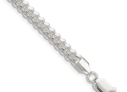 Sterling silver curb link chain