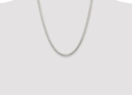 Sterling silver curb link chain