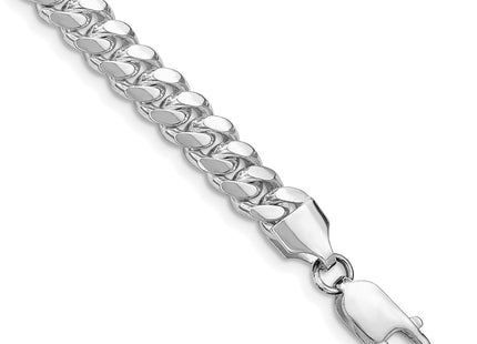 Sterling silver curb link bracelet