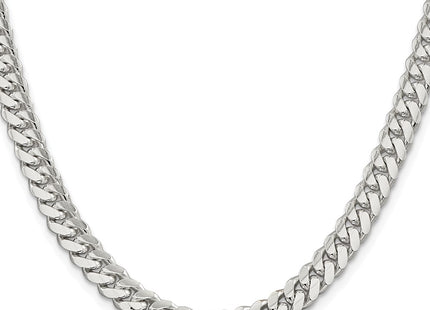 Sterling silver curb link chain, alternate view