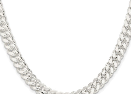 Sterling silver curb link chain, alternate view