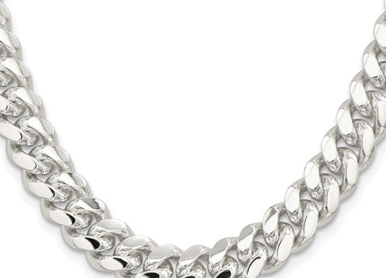 Sterling silver curb link chain, alternate view