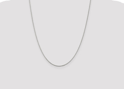 Sterling silver rope link chain