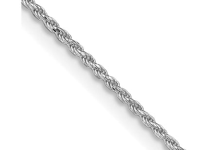 Sterling silver rope link chain