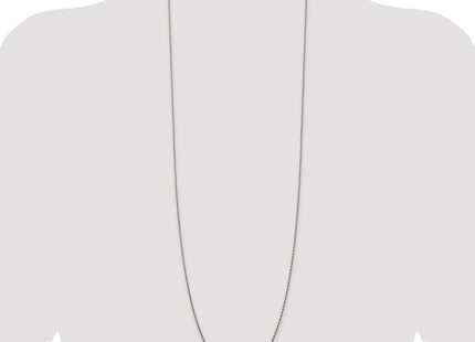 Sterling silver rope link anklet, further view