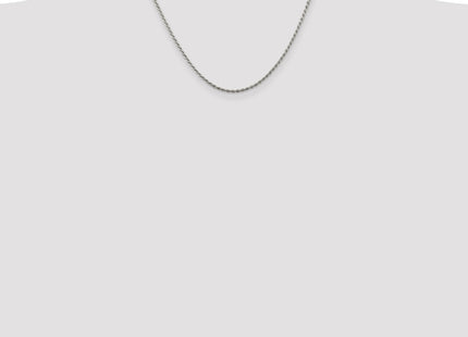 Sterling silver rope link chain