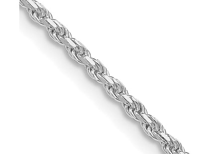 Sterling silver rope link anklet