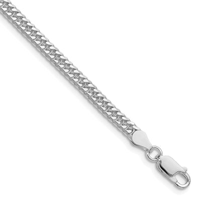 Sterling silver curb link chain