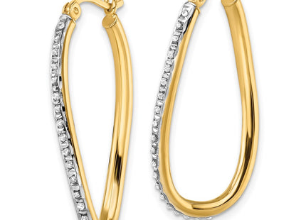 Sterling Silver Earrings Style QDF109 - Classique Jewelry Inc.