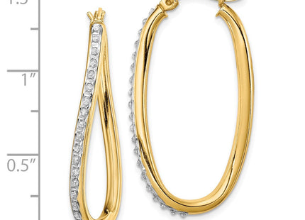 Sterling Silver Earrings Style QDF109 - Classique Jewelry Inc.