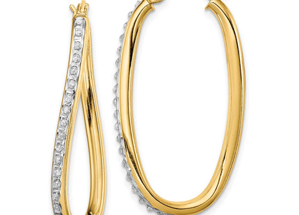 Sterling Silver Earrings Style QDF109 - Classique Jewelry Inc.