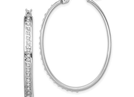 Sterling Silver Earrings Style QDF110 - Classique Jewelry Inc.