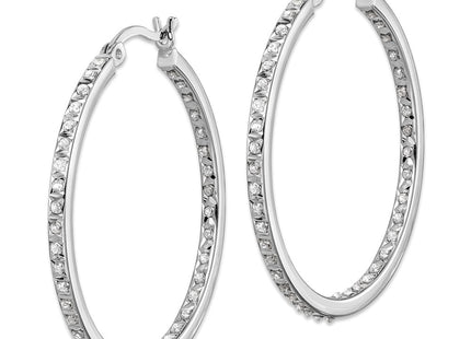 Sterling Silver Earrings Style QDF119 - Classique Jewelry Inc.