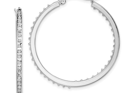 Sterling Silver Earrings Style QDF119 - Classique Jewelry Inc.