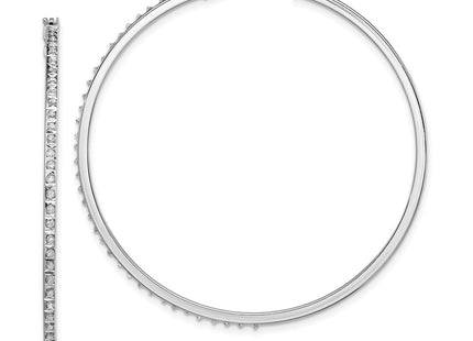 Sterling Silver Earrings Style QDF121 - Classique Jewelry Inc.
