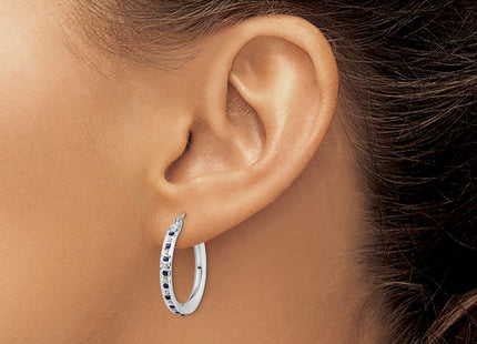 Sterling Silver Earrings Style QDF132 - Classique Jewelry Inc.