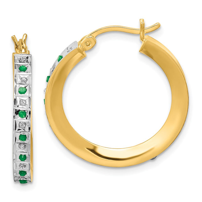 Sterling Silver Earrings Style QDF133 - Classique Jewelry Inc.