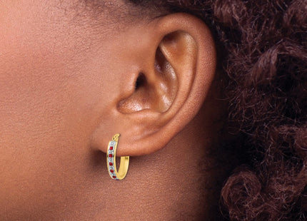 Sterling Silver Earrings Style QDF134 - Classique Jewelry Inc.
