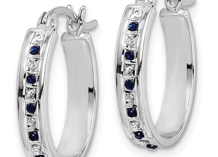 Sterling Silver Earrings Style QDF135 - Classique Jewelry Inc.