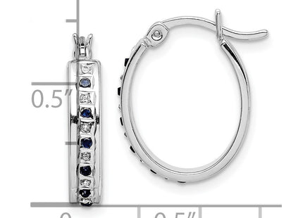 Sterling Silver Earrings Style QDF135 - Classique Jewelry Inc.