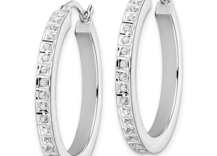 Sterling Silver Earrings Style QDF190 - Classique Jewelry Inc.