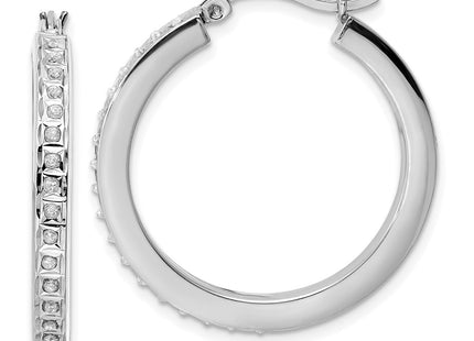 Sterling Silver Earrings Style QDF190 - Classique Jewelry Inc.