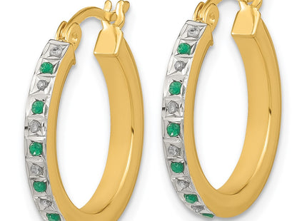 Sterling Silver Earrings Style QDF196 - Classique Jewelry Inc.