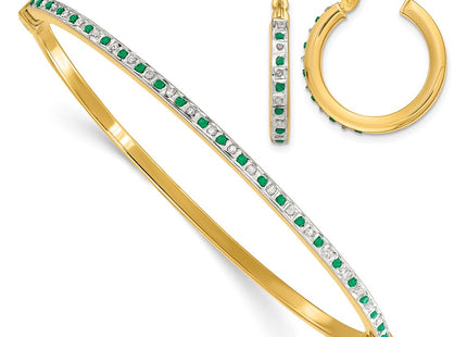Sterling Silver Earrings Style QDF196 - Classique Jewelry Inc.