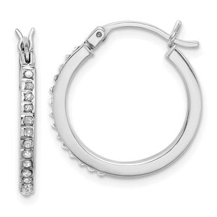 Sterling Silver Earrings Style QDF208 - Classique Jewelry Inc.