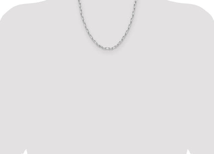Sterling Silver Rhodium-plated D/C Forzantine Chain (Style QDFC120R-20)