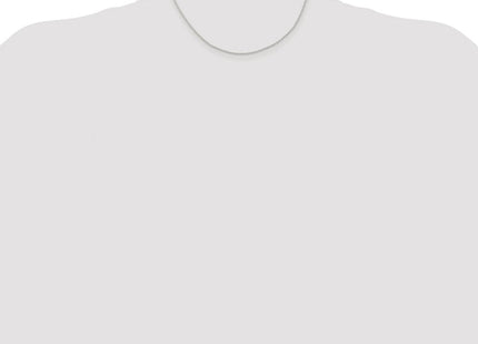 Sterling silver rope link chain