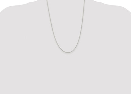 Sterling silver rope link chain, further view