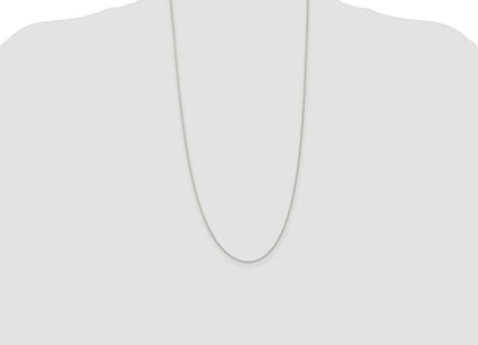 Sterling silver rope link chain, additional view