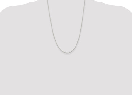 Sterling silver rope link chain, additional view