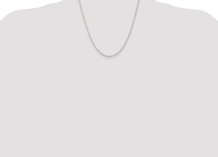 Sterling silver rope link anklet, additional view