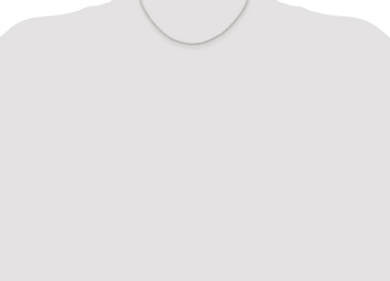 Sterling silver rope link chain, additional view