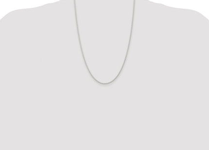 Sterling silver rope link chain