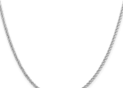 Sterling silver rope link chain, alternate view