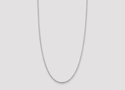 Sterling silver rope link chain