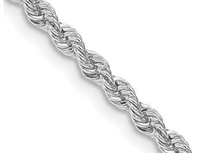 Sterling silver rope link chain