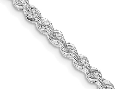 Sterling silver rope link chain