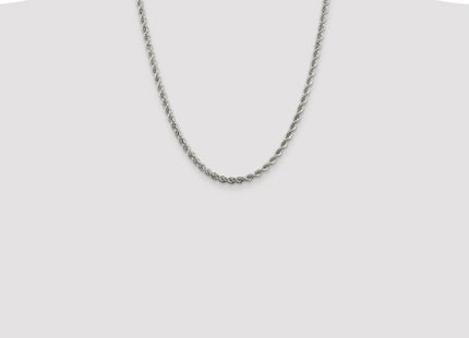 Sterling silver rope link bracelet, further view