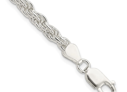 Sterling silver rope link chain