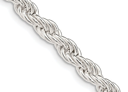 Sterling silver rope link chain