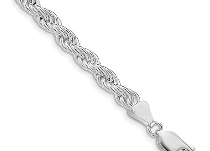 Sterling silver rope link chain