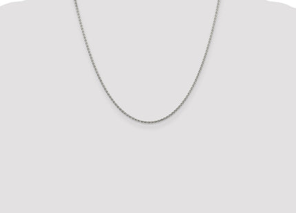 Sterling Silver Diamond-cut Spiga Chain (Style QDS045-20)
