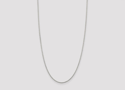 Sterling Silver Diamond-cut Spiga Chain (Style QDS045-28)