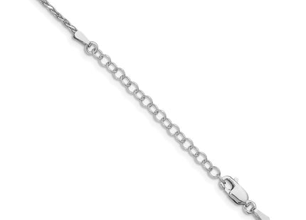 Sterling silver chain, another view