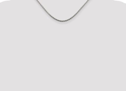 Sterling Silver Diamond-cut Spiga Chain (Style QDS060-16)
