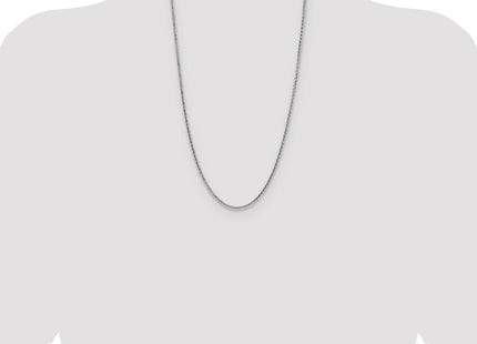 Sterling Silver Diamond-cut Square Spiga Chain (Style QDSS060-26)